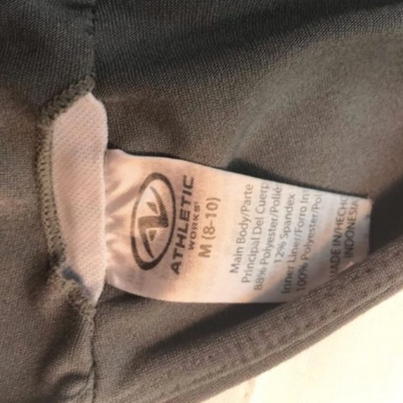 Green Sports Bra Workout Athletic Clothing - Picture 3 of 4